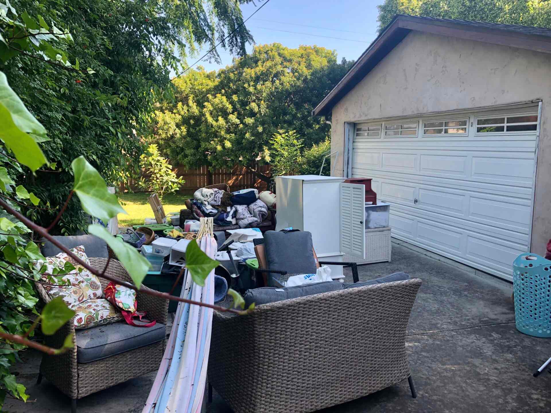 Garage With Full of Damaged and Old Items